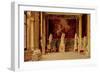 Sculpture Gallery at the Pitti Palace, Florence-Antonietta Brandeis-Framed Giclee Print