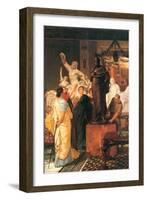 Sculpture Gallery-Sir Lawrence Alma-Tadema-Framed Art Print