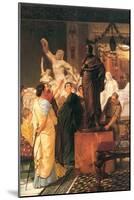 Sculpture Gallery-Sir Lawrence Alma-Tadema-Mounted Art Print