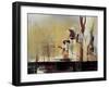 Sculpture Garden-Terri Burris-Framed Art Print