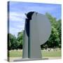 Sculpture, Holland Park, London-Peter Thompson-Stretched Canvas