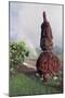 Sculpture Made of Lava Stone Sculptor Uki-null-Mounted Giclee Print