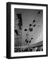 Sculpture Mobile at Idlewild Airport by Alexander Calder-null-Framed Premium Photographic Print