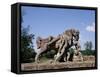 Sculpture of a Horse.Sun Temple, Konarak, Orissa, India-null-Framed Stretched Canvas