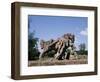 Sculpture of a Horse.Sun Temple, Konarak, Orissa, India-null-Framed Giclee Print