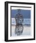 Sculpture of a Man Made of Letters at the Lido Mar Swimming Pool at the Newly Developed Marina in P-Martin Child-Framed Photographic Print