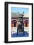 Sculpture of a Qilin, Summer Palace, Beijing-George Oze-Framed Photographic Print