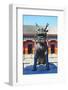 Sculpture of a Qilin, Summer Palace, Beijing-George Oze-Framed Photographic Print