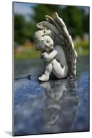 Sculpture of an Angel-Frank May-Mounted Photo