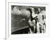 Sculpture of Athlete and Horse at the Stadium for the Olympic Games in Berlin, 1936-German photographer-Framed Photographic Print