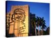 Sculpture of Che Guevara in the Plaza De La Revolucion, Havana, Cuba-Charlotte Hindle-Stretched Canvas