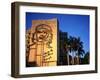 Sculpture of Che Guevara in the Plaza De La Revolucion, Havana, Cuba-Charlotte Hindle-Framed Premium Photographic Print