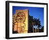 Sculpture of Che Guevara in the Plaza De La Revolucion, Havana, Cuba-Charlotte Hindle-Framed Photographic Print