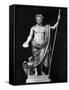 Sculpture of Claudius and Eagle-null-Framed Stretched Canvas