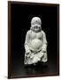 Sculpture of Happy Buddha-null-Framed Photographic Print