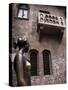 Sculpture of Juliet, Verona, Veneto, Italy-Michael Jenner-Stretched Canvas