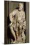 Sculpture of Michelangelo by Antonio Novelli-null-Mounted Photographic Print