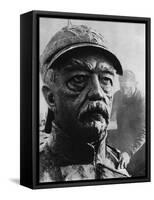 Sculpture of Otto Von Bismarck, 19th Century Prussian Statesman, 1937-null-Framed Stretched Canvas