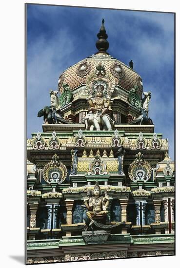 Sculpture of Shiva, Sri Siva Subramaniya Temple, Nadi, Viti Levu, Fiji, 20th Century-null-Mounted Giclee Print