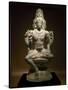 Sculpture of Shiva-null-Stretched Canvas