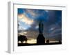 Sculpture of St Patrick, Tara, County Meath, Ireland-null-Framed Photographic Print