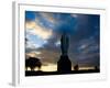 Sculpture of St Patrick, Tara, County Meath, Ireland-null-Framed Photographic Print