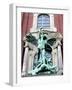 Sculpture of the Archangel Michael Defeating Satan, St Michael's Church, Hamburg, Germany-Miva Stock-Framed Photographic Print