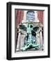 Sculpture of the Archangel Michael Defeating Satan, St Michael's Church, Hamburg, Germany-Miva Stock-Framed Photographic Print