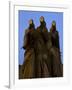 Sculpture of the Feast of the Three Musicians, National Drama Theatre, Vilnius, Lithuania-Gavin Hellier-Framed Photographic Print