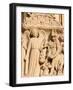 Sculpture of the Last Judgment, Notre Dame De Paris Cathedral, Paris, France, Europe-Godong-Framed Photographic Print