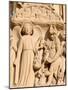 Sculpture of the Last Judgment, Notre Dame De Paris Cathedral, Paris, France, Europe-Godong-Mounted Photographic Print