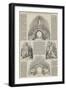 Sculpture of the New Front of Buckingham Palace-null-Framed Giclee Print