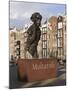 Sculpture of Writer Multatuli, Real Name Eduard Douwes Dekker, Amsterdam, Netherlands, Europe-Amanda Hall-Mounted Photographic Print