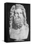 Sculpture of Zeus-null-Framed Stretched Canvas