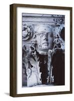 Sculpture on a Capital in the Loggia of the Dogeaes Palace-Simon Marsden-Framed Giclee Print