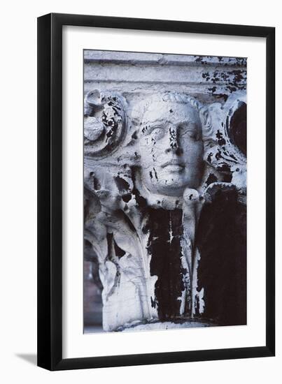 Sculpture on a Capital in the Loggia of the Dogeaes Palace-Simon Marsden-Framed Giclee Print