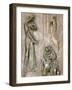 Sculpture on Door Depicting the Miracle of the Wedding at Cana, Annunciation Basilica-Godong-Framed Photographic Print