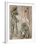 Sculpture on Door Depicting the Miracle of the Wedding at Cana, Annunciation Basilica-Godong-Framed Photographic Print