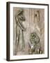 Sculpture on Door Depicting the Miracle of the Wedding at Cana, Annunciation Basilica-Godong-Framed Photographic Print