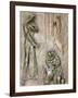 Sculpture on Door Depicting the Miracle of the Wedding at Cana, Annunciation Basilica-Godong-Framed Photographic Print