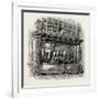 Sculpture on the Arch of Titus, Rome and its Environs, Italy, 19th Century-null-Framed Giclee Print