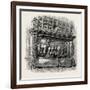 Sculpture on the Arch of Titus, Rome and its Environs, Italy, 19th Century-null-Framed Giclee Print