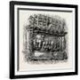 Sculpture on the Arch of Titus, Rome and its Environs, Italy, 19th Century-null-Framed Giclee Print