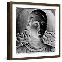 Sculpture on the Barco in the Church of San Michele in Isola-Simon Marsden-Framed Giclee Print