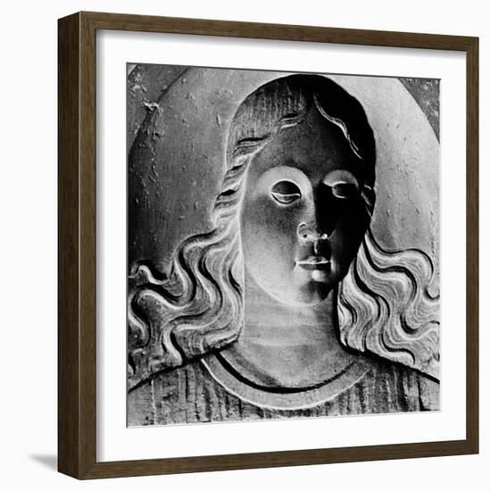 Sculpture on the Barco in the Church of San Michele in Isola-Simon Marsden-Framed Giclee Print