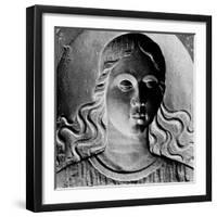 Sculpture on the Barco in the Church of San Michele in Isola-Simon Marsden-Framed Giclee Print