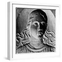 Sculpture on the Barco in the Church of San Michele in Isola-Simon Marsden-Framed Giclee Print