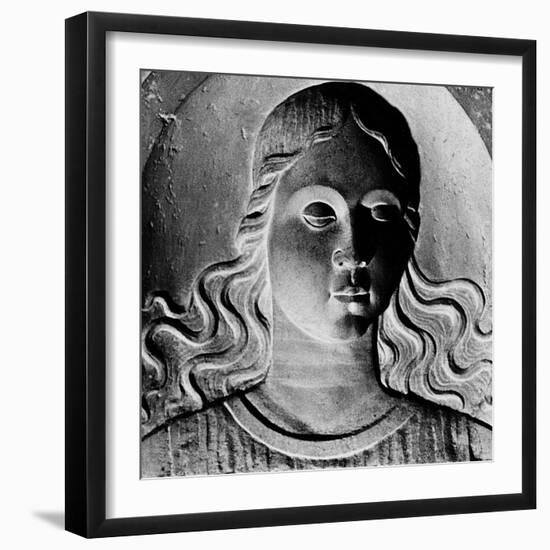 Sculpture on the Barco in the Church of San Michele in Isola-Simon Marsden-Framed Premium Giclee Print