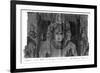 Sculpture on the Wall at the Upper End of the Cave, Island of Elephanta, India, 1799-null-Framed Giclee Print