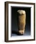 Sculpture Representing a Nude Female Figure, Circa 3300-2900 B.C., Yellow Alabaster-null-Framed Giclee Print